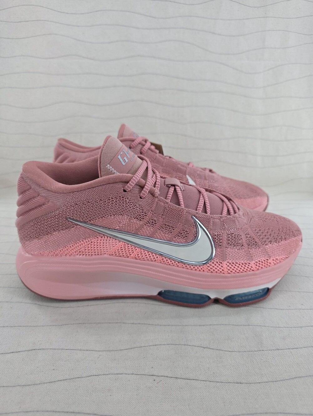 Nike Mens Air Zoom GT Hustle 3 Pink Basketball Sneakers Shoes FV5953-602 Sz 10.5